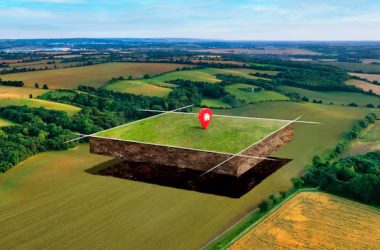 land plot with nature landscape location pin 23 2149937913